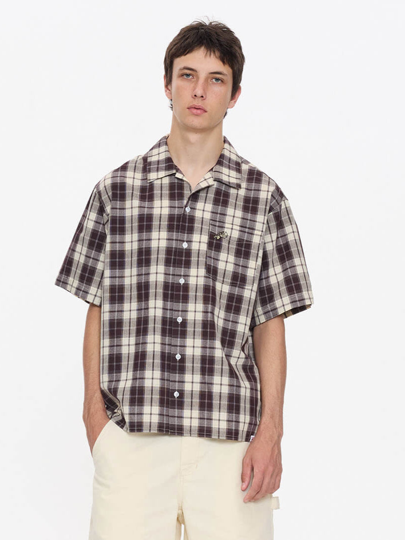 Cherub Short Sleeve Shirt 2.0 - Dark Choc XS