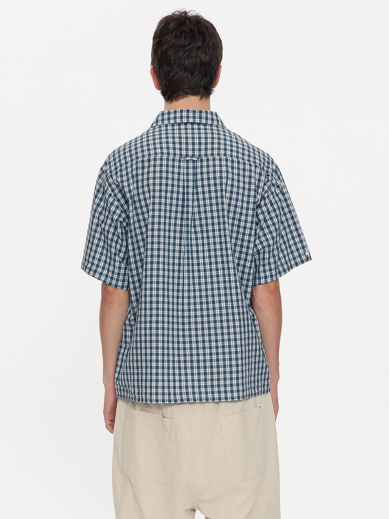 Satisfaction Short Sleeve Shirt - Dark Blue XS