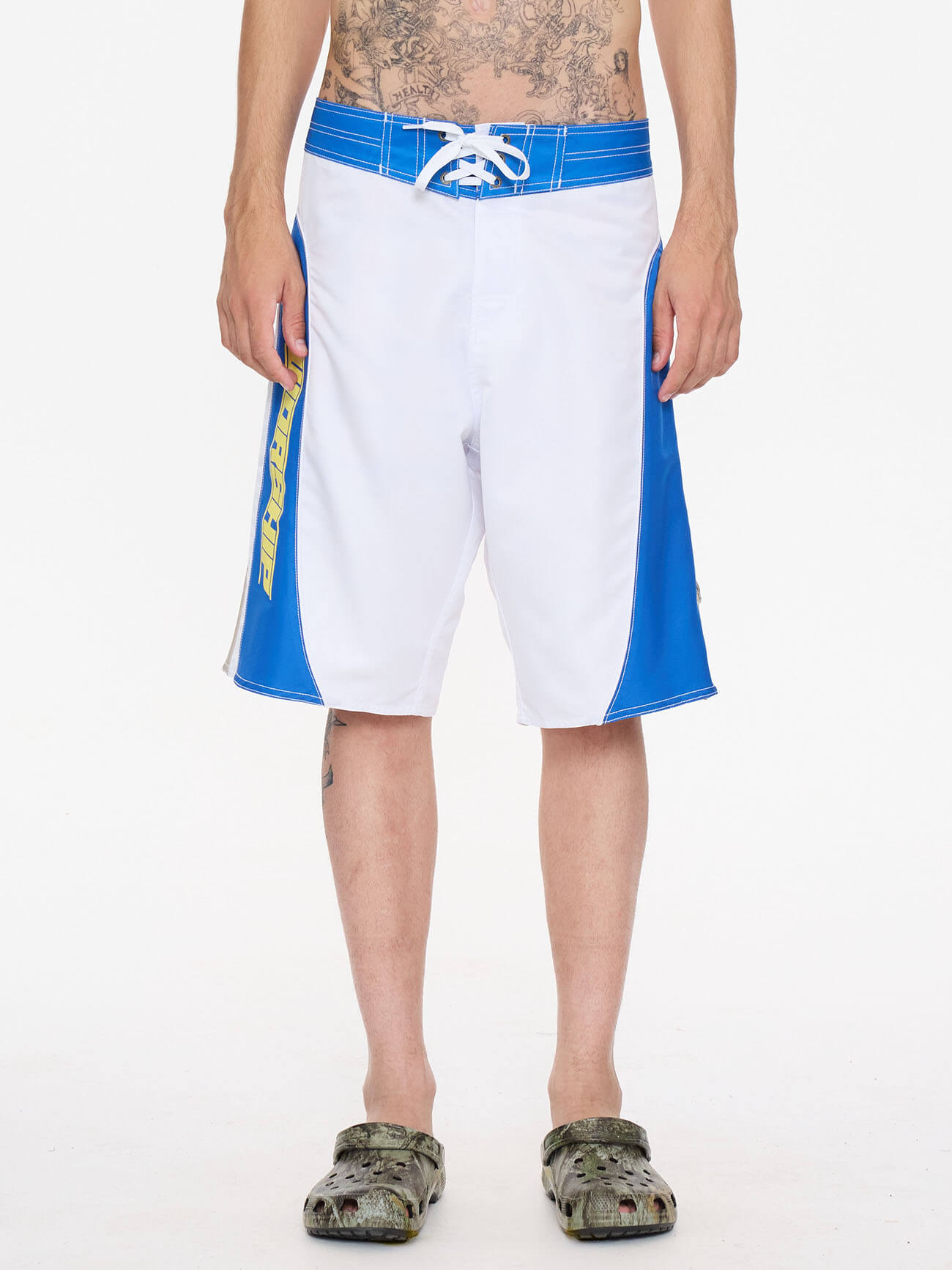 Crusty Long Boardshort - White 28
