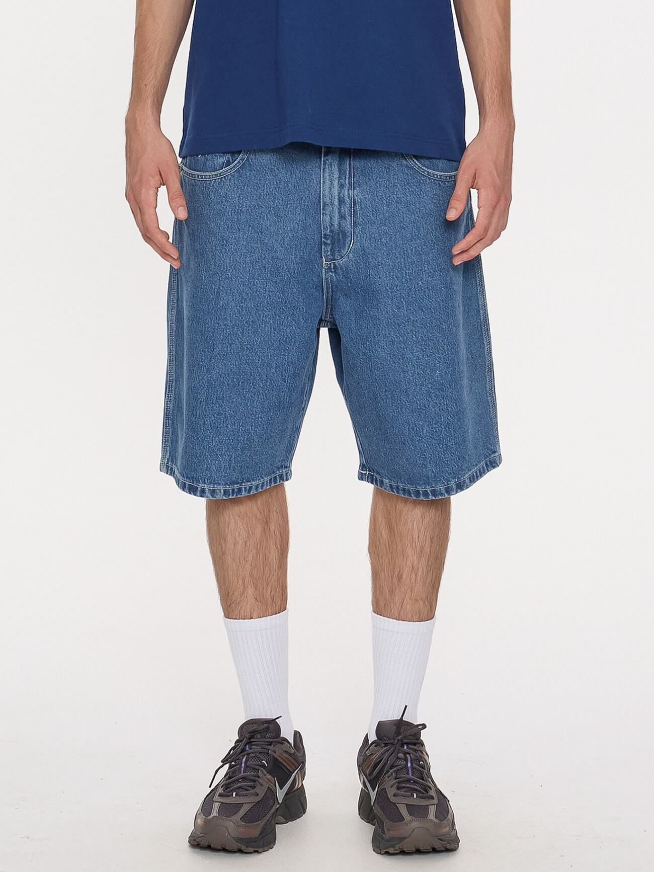 Belter Big Dawg Jean Short - Sky High Blue 26