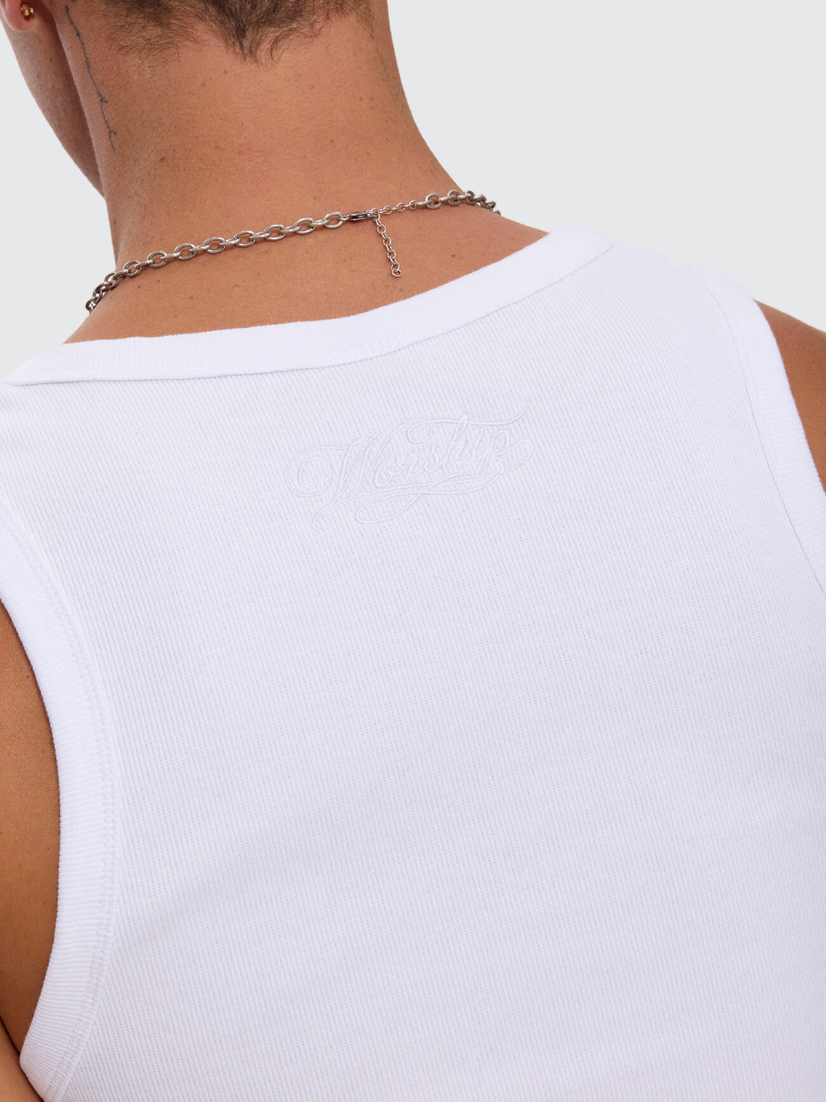 Base Rib Tank - White XS