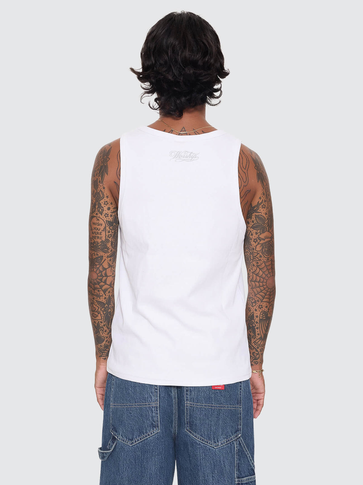 Base Rib Tank - White XS