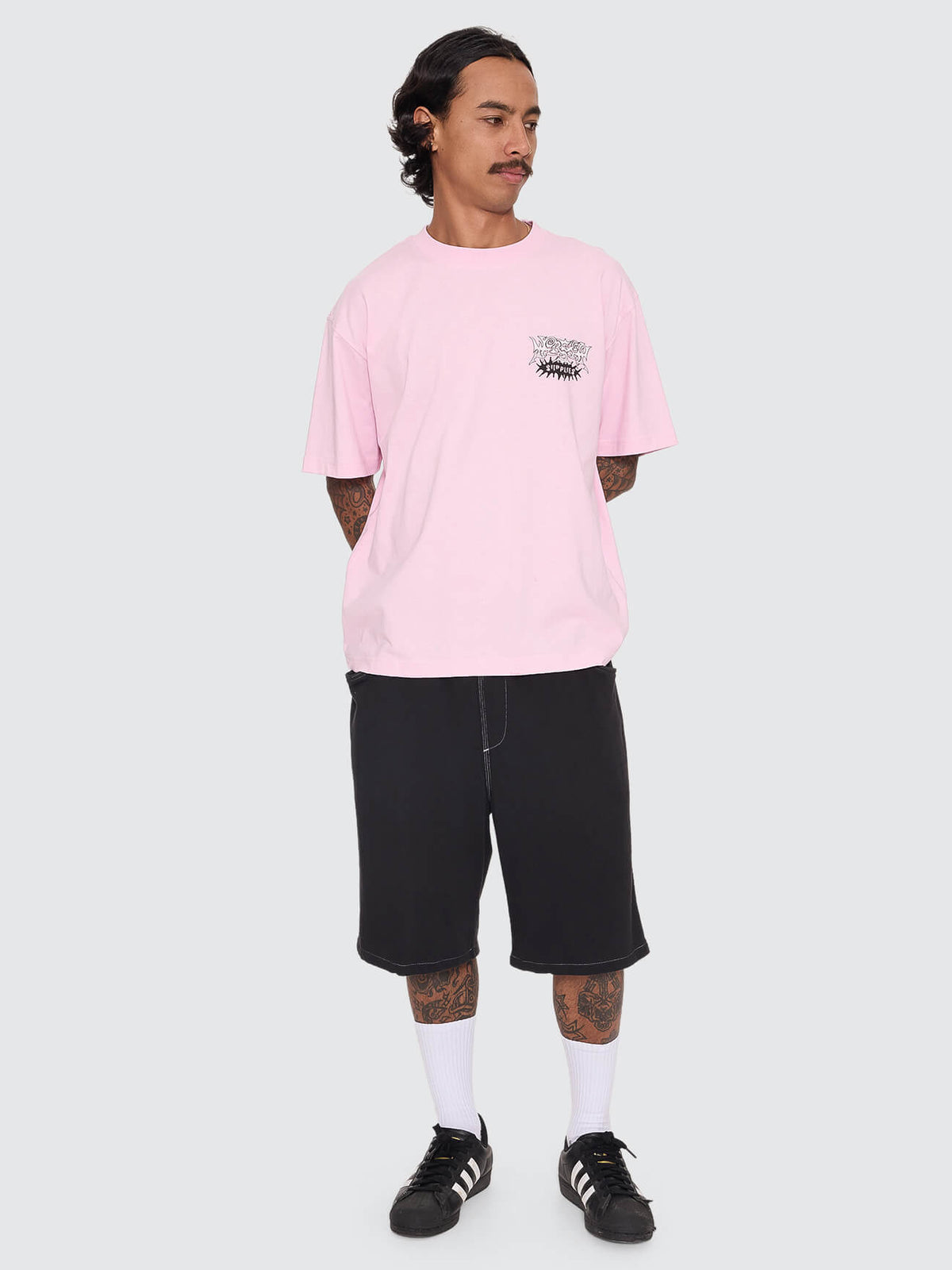Hexed Tee - Pink XS