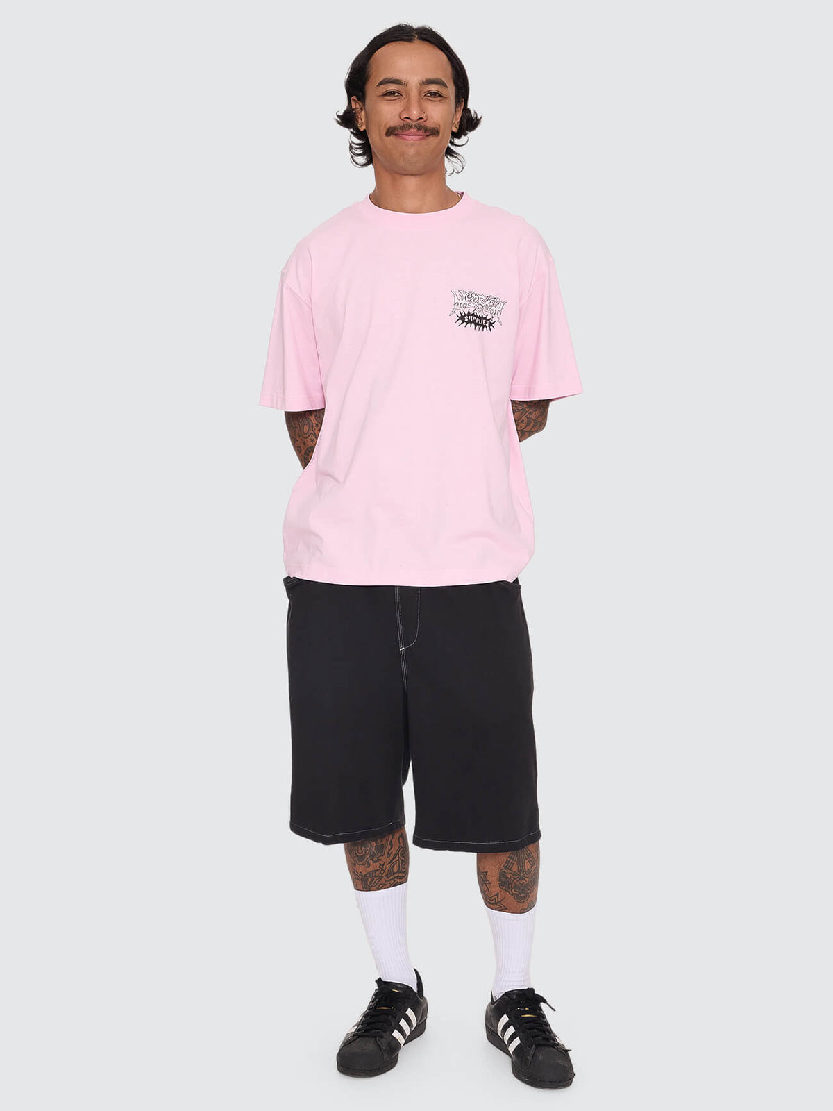 Hexed Tee - Pink XS