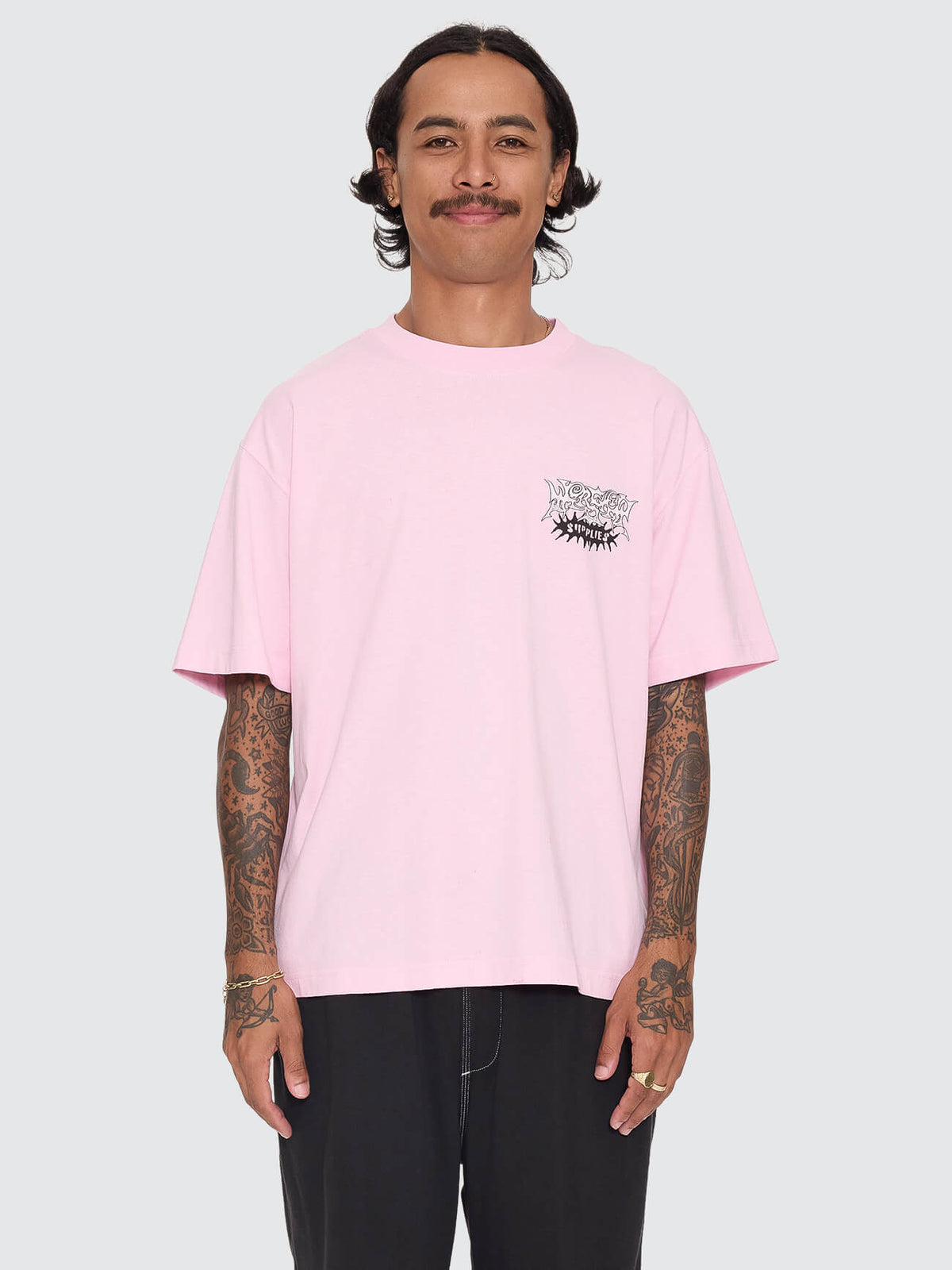 Hexed Tee - Pink XS