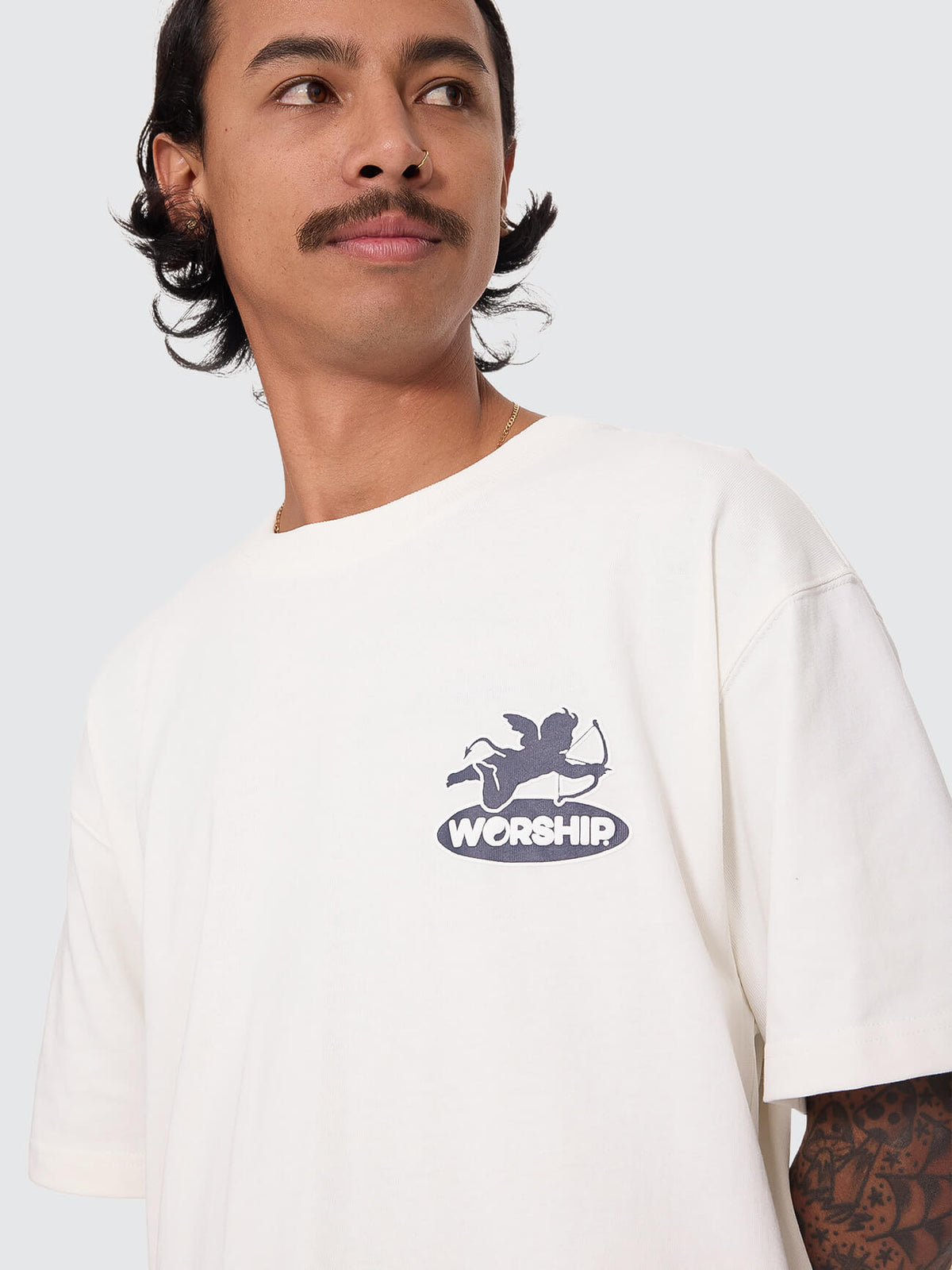 Shadow Cherub Tee - Coconut Milk XXS
