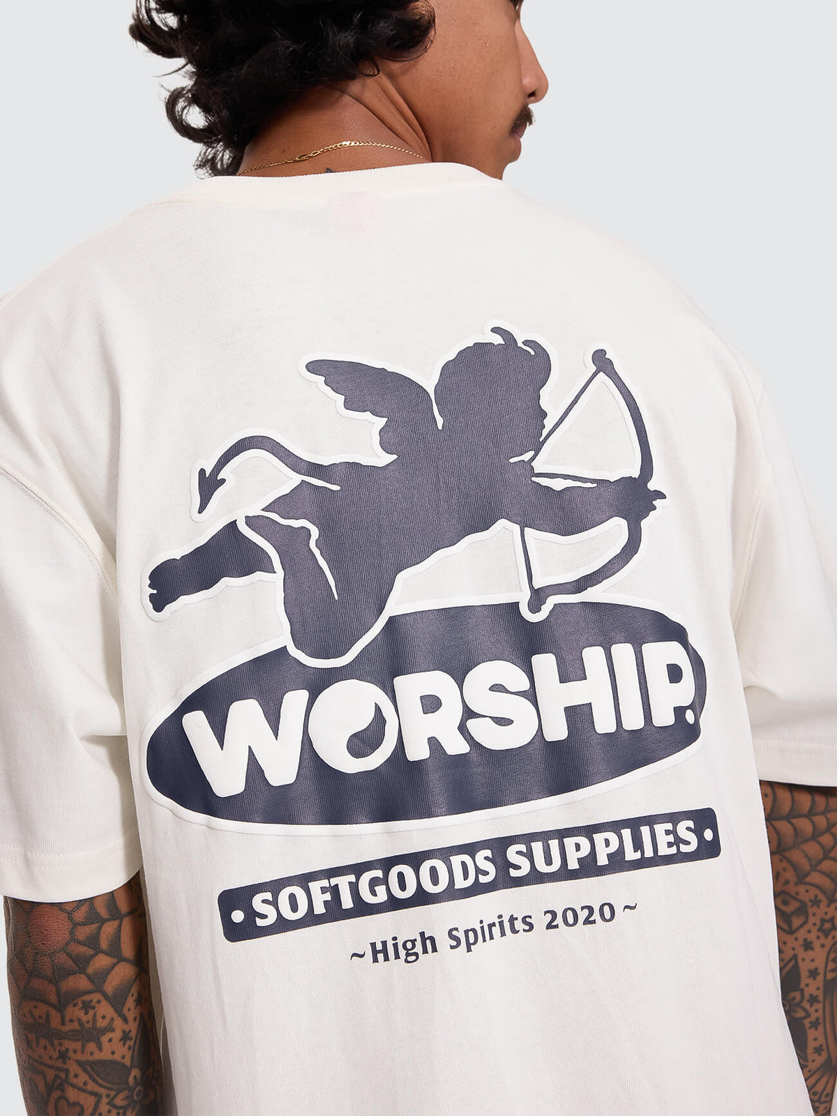 Shadow Cherub Tee - Coconut Milk XXS
