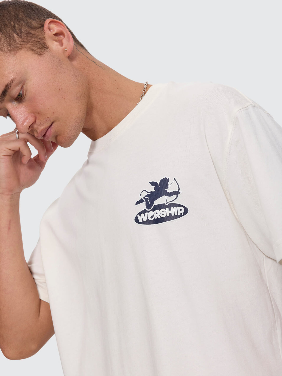 Shadow Cherub Tee - Coconut Milk XXS