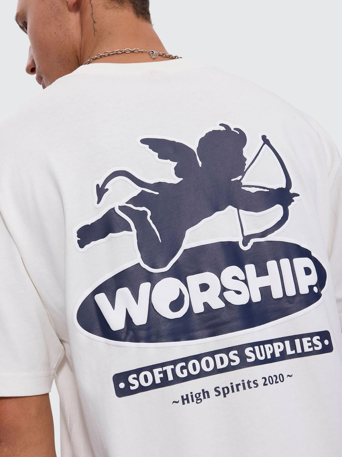 Shadow Cherub Tee - Coconut Milk XXS