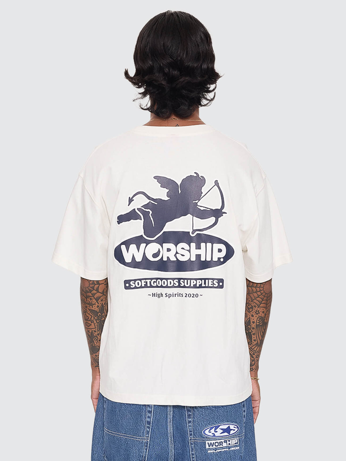 Shadow Cherub Tee - Coconut Milk XXS