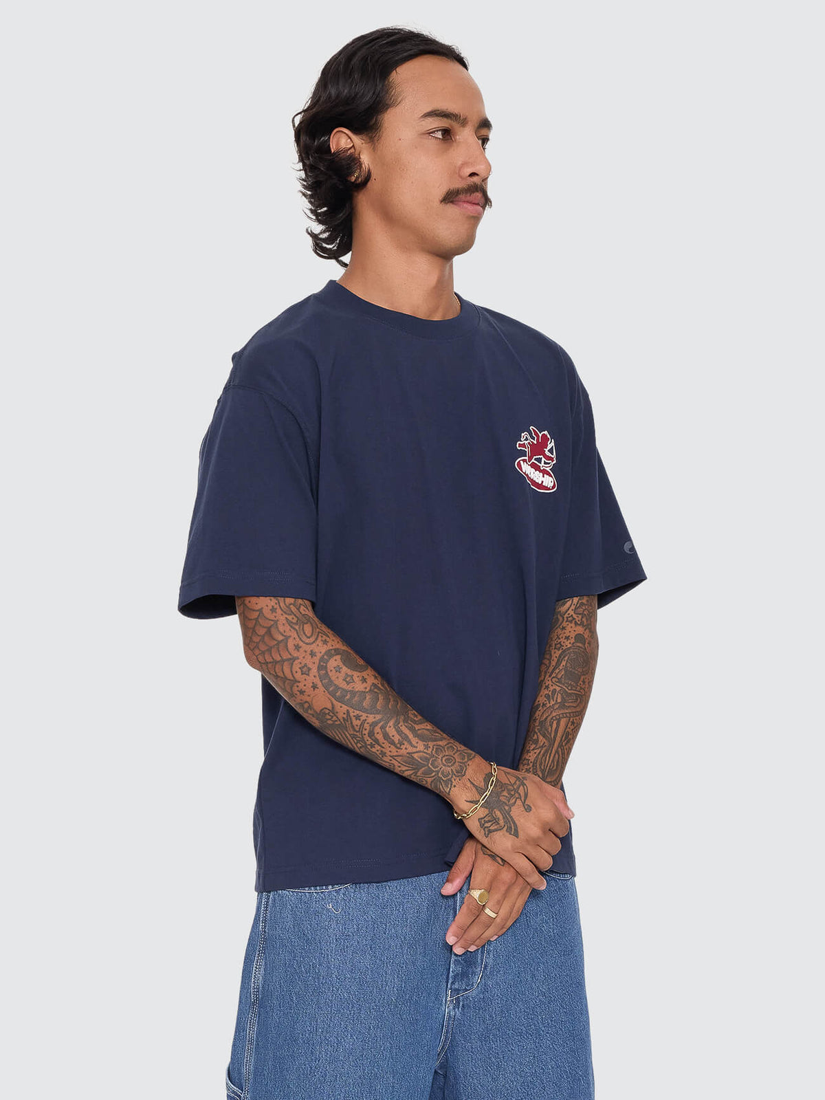 Shadow Cherub Tee - Black Iris XS