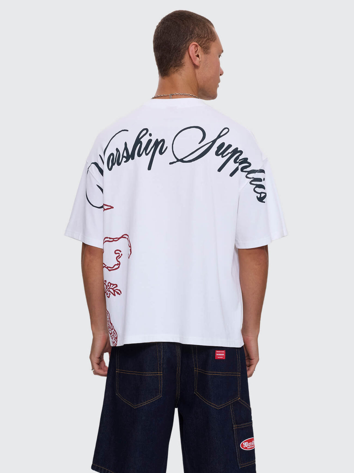 Arrebato Box Crop Tee - White XXS