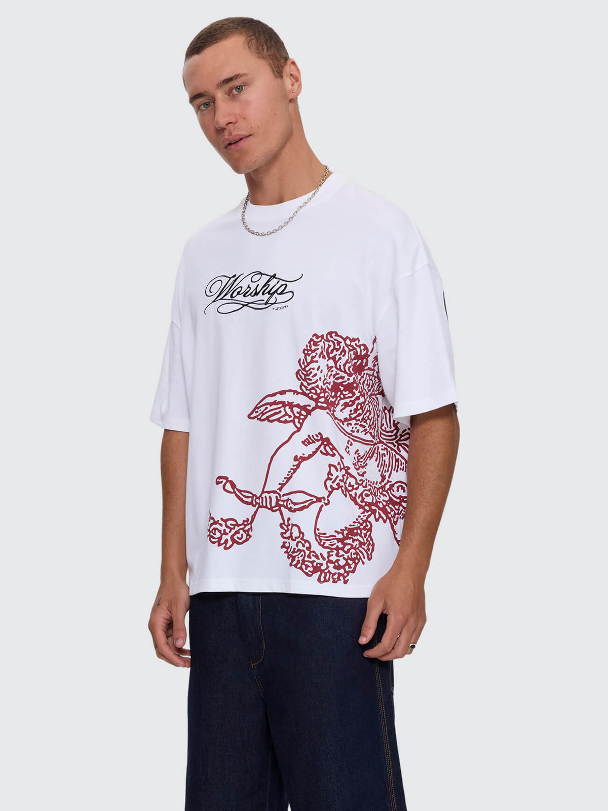 Arrebato Box Crop Tee - White XXS
