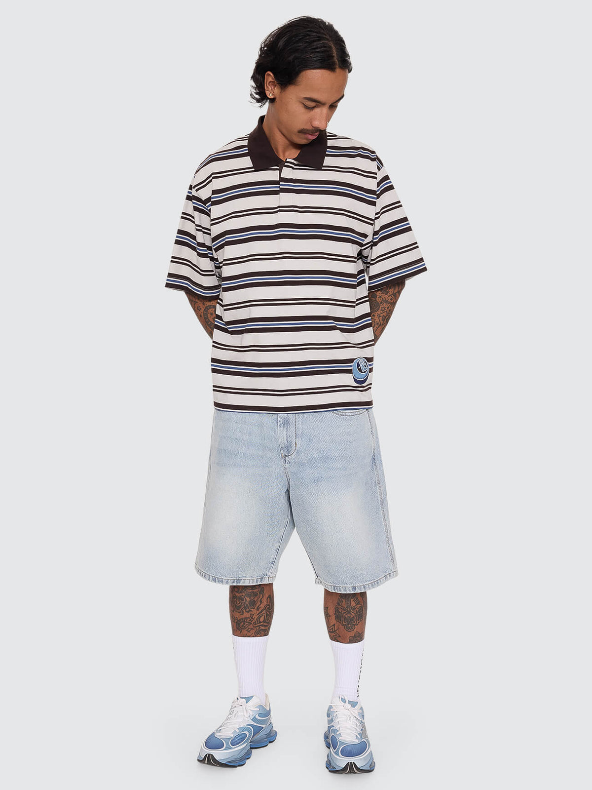 Dimension Short Sleeve Golf Polo - Moonstruck XS