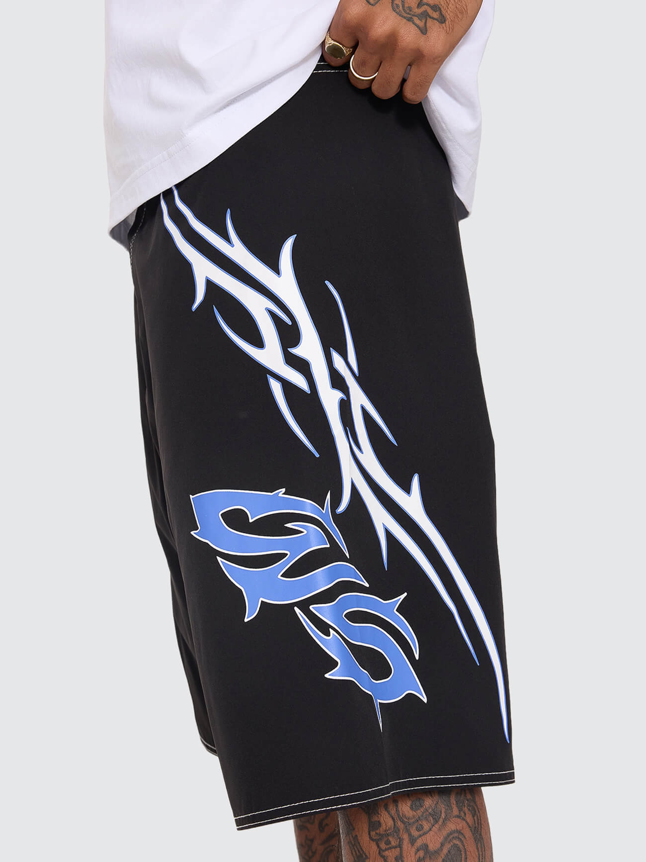 Pitted 22" Boardshort - Black 26