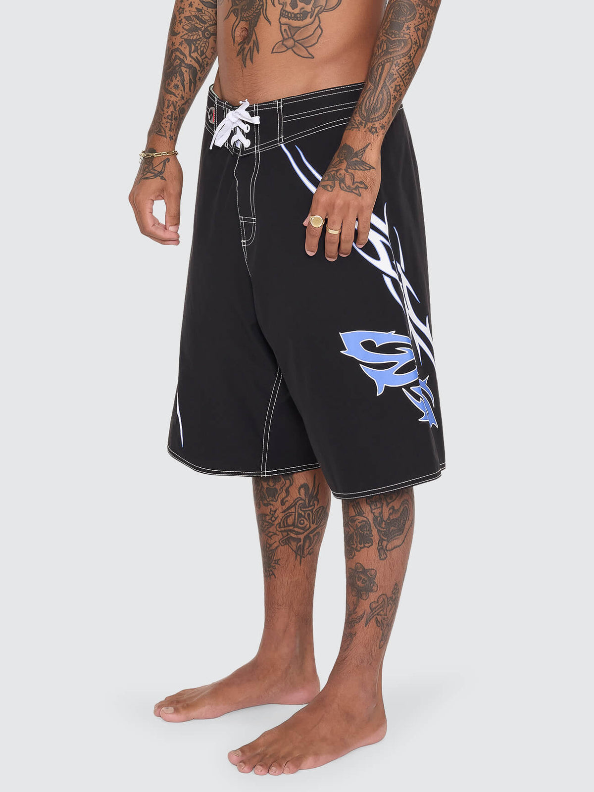 Pitted 22" Boardshort - Black 26