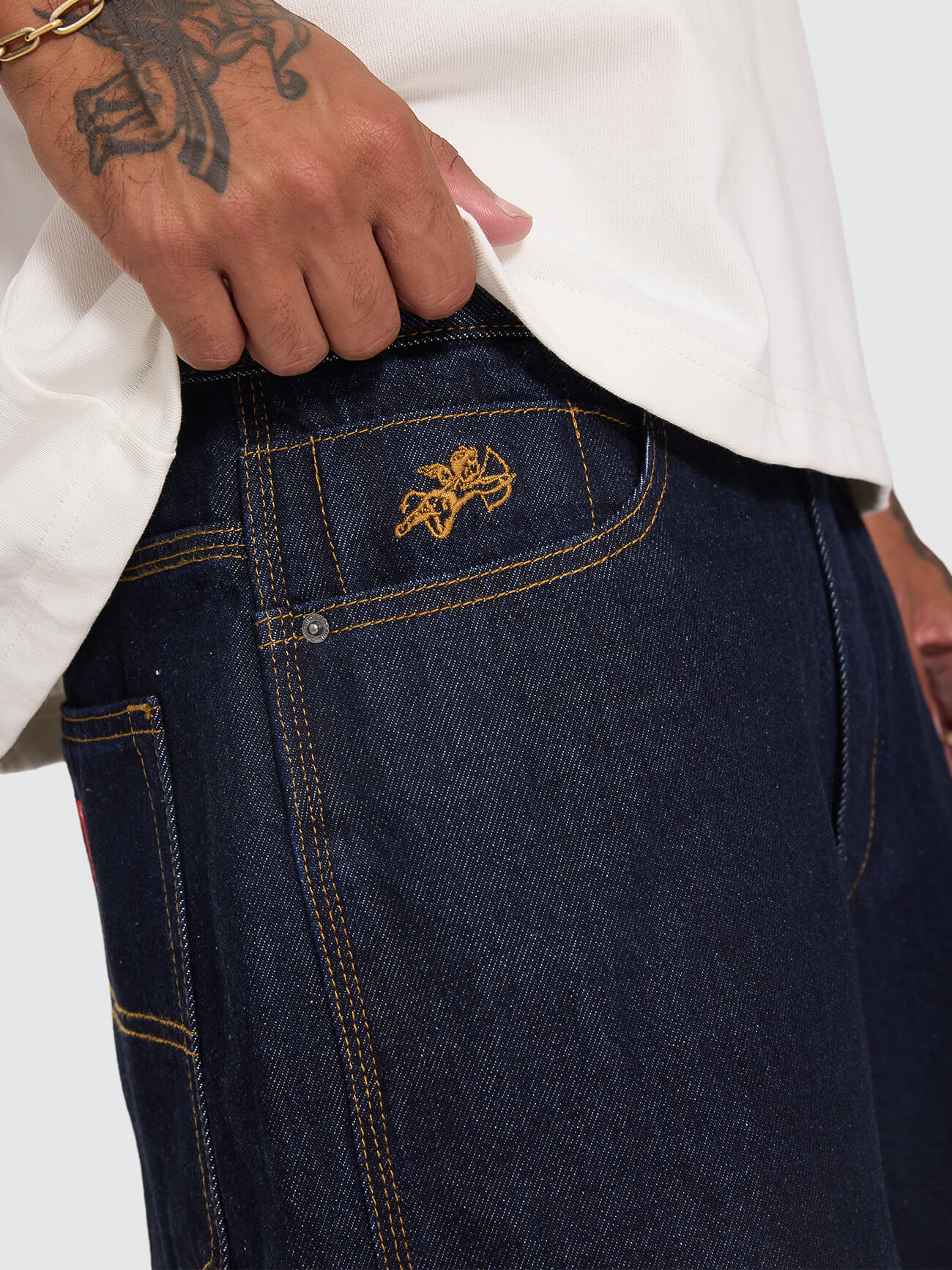 Carpenter Jean Short - Raw Indy 26