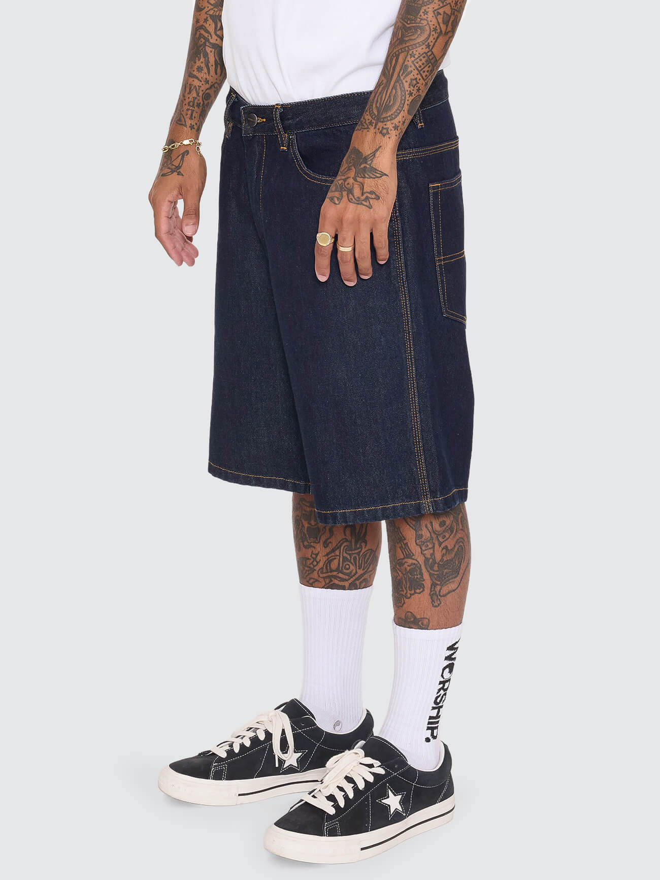 Carpenter Jean Short - Raw Indy 26