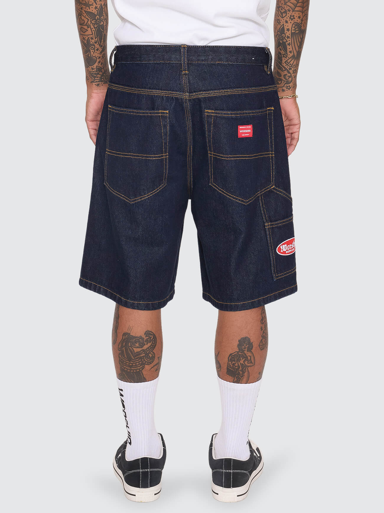 Carpenter Jean Short - Raw Indy 26