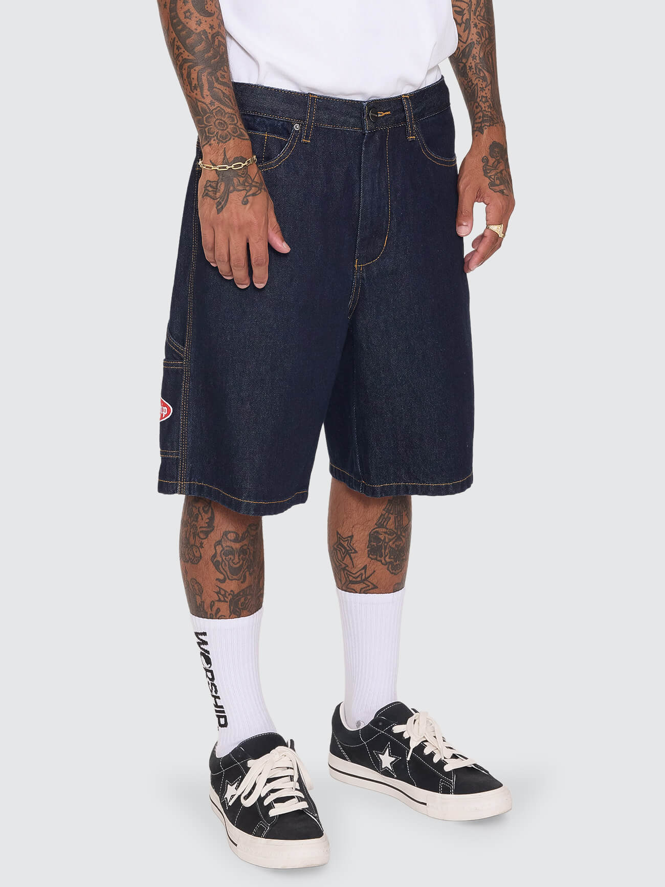Carpenter Jean Short - Raw Indy 26