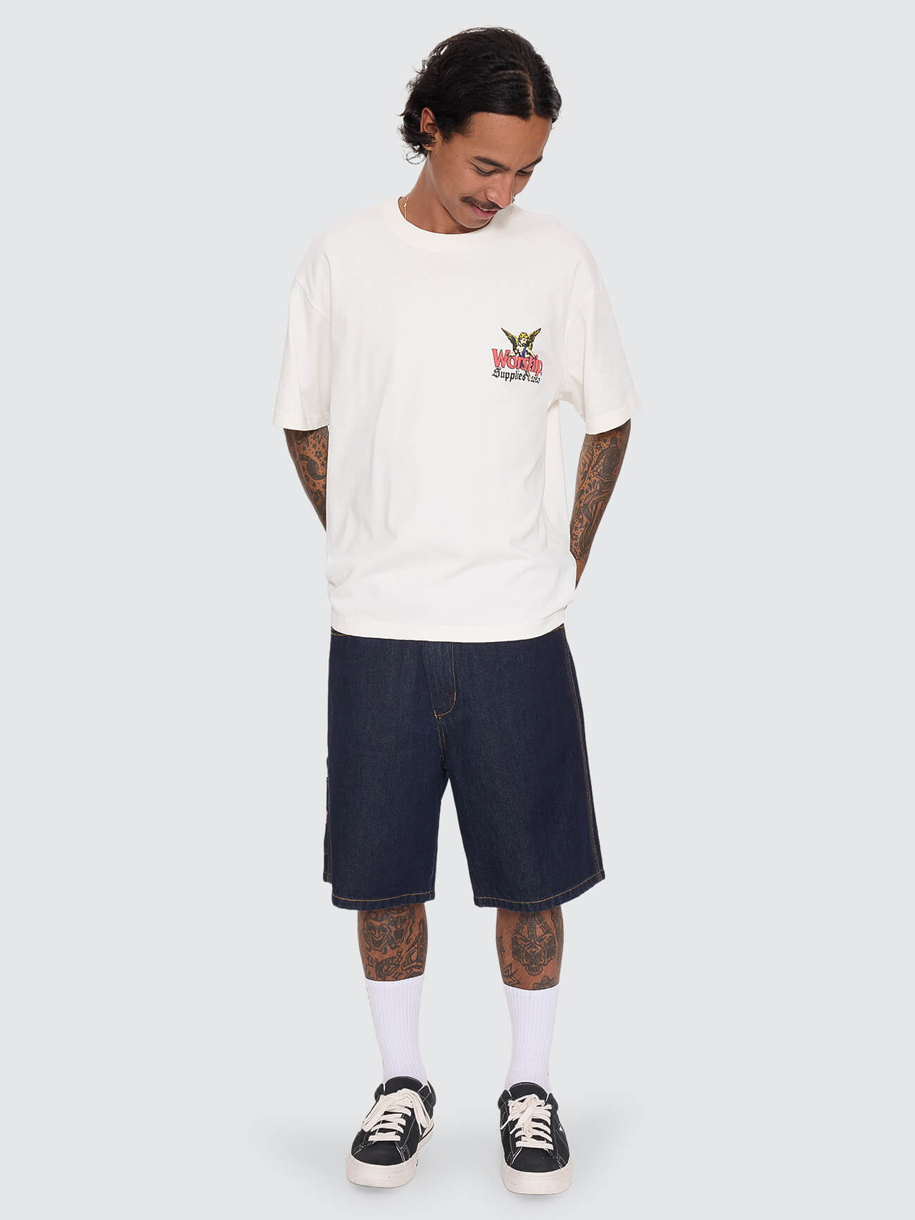 Carpenter Jean Short - Raw Indy 26