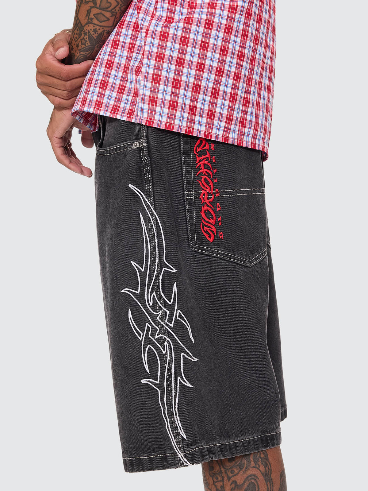 Pitted Big Dawg Jean Short - Used Black 26