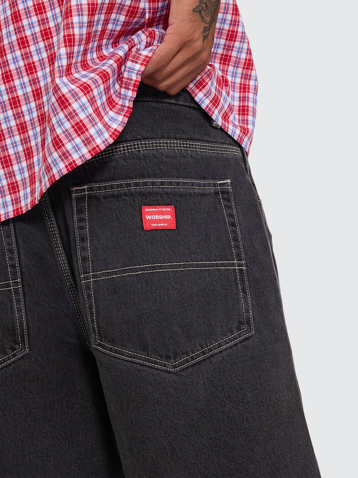 Pitted Big Dawg Jean Short - Used Black 26