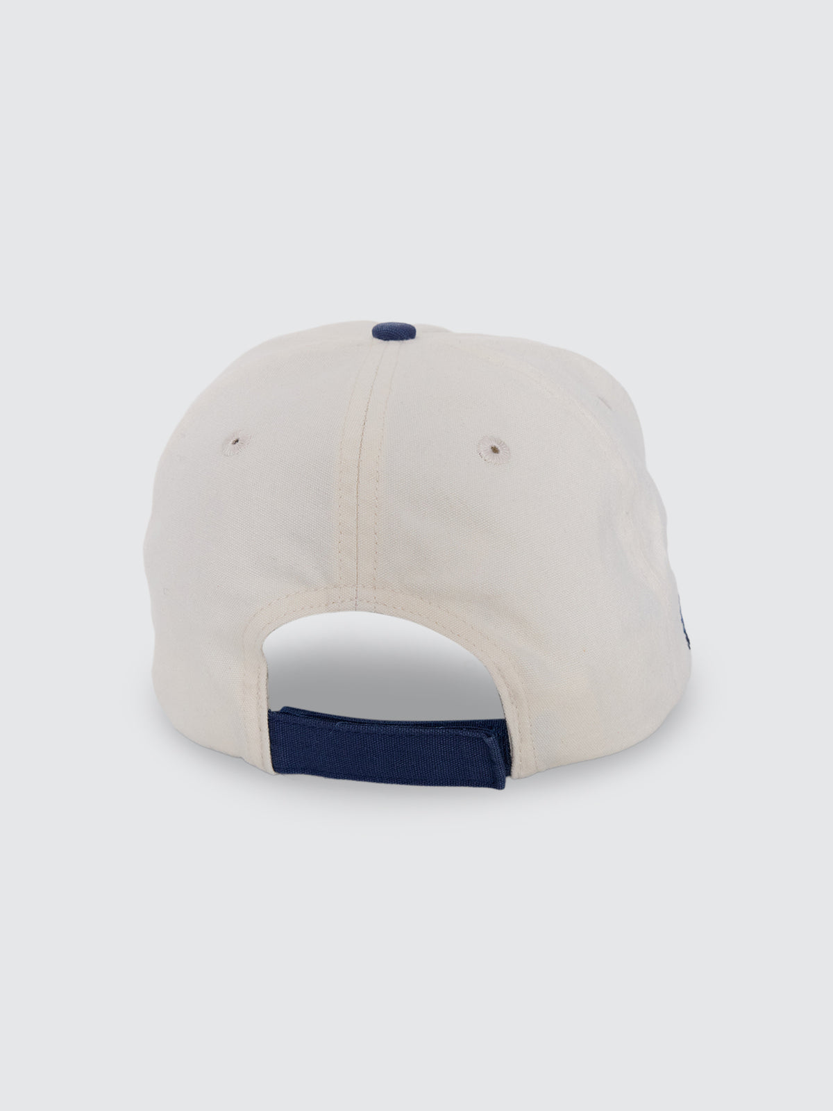 Feeva 5 Panel Hat - Coconut - Blue