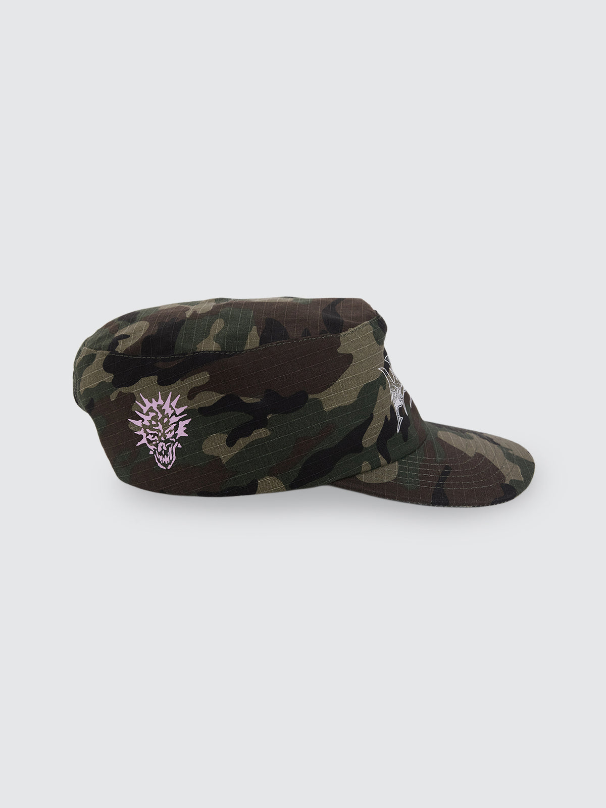 Hexed Pillbox Hat - Camo
