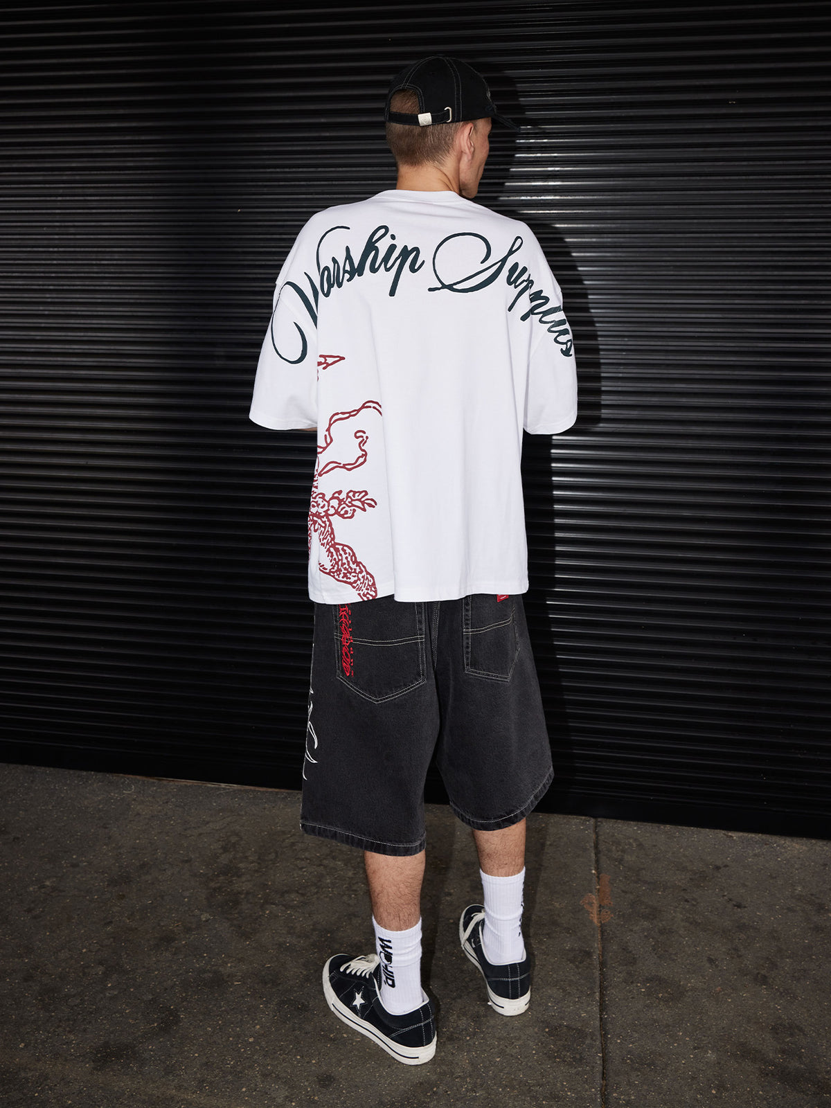 Arrebato Box Crop Tee - White