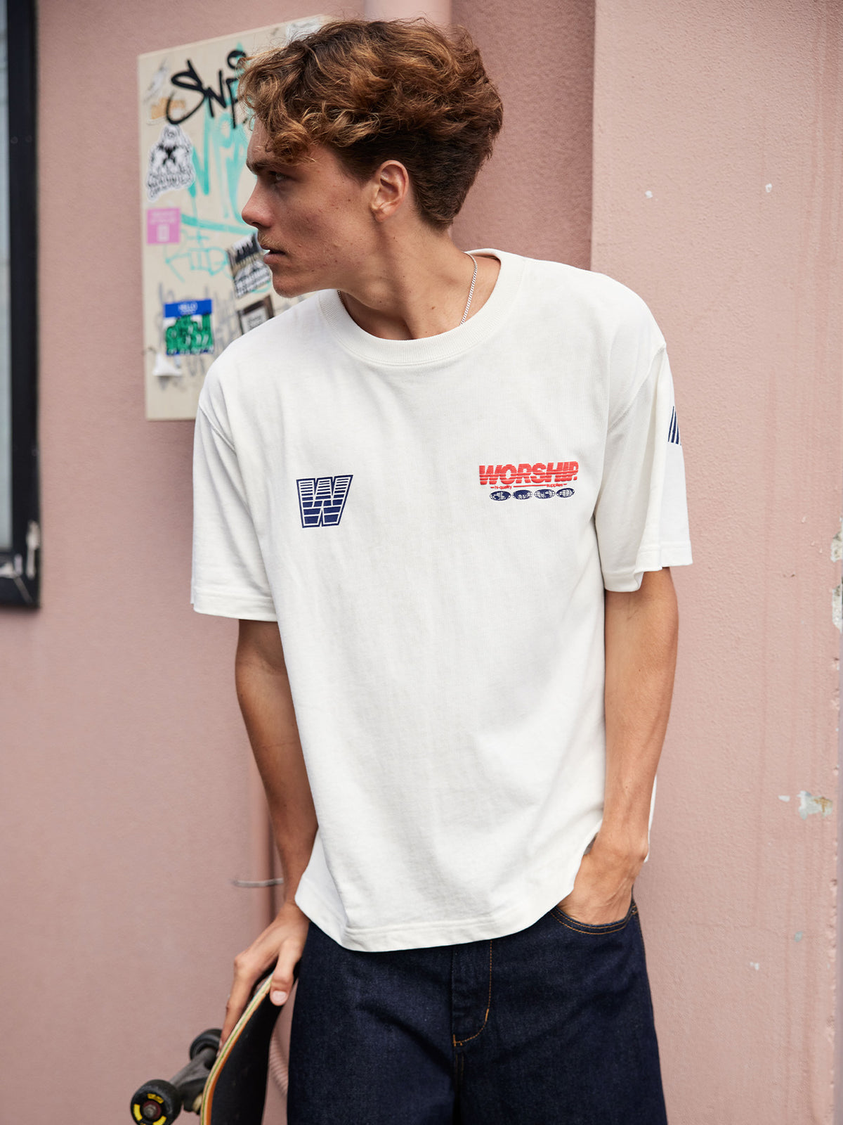 Half Court Tee - Coconut Milk