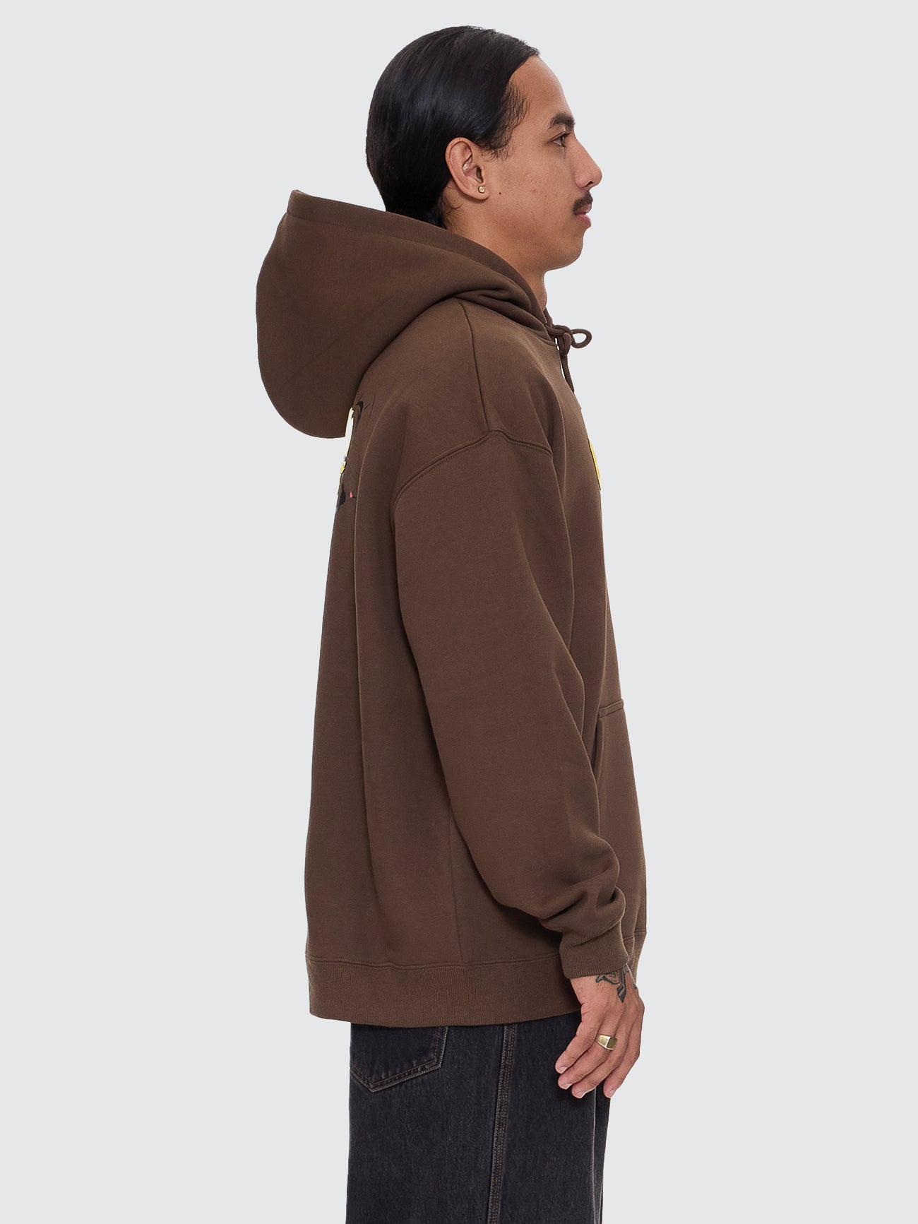 Boomer Pull Over Hood - Chocolate