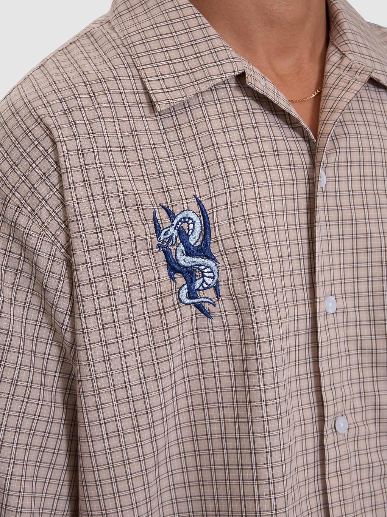 Walk In Short Sleeve Shirt - Tan