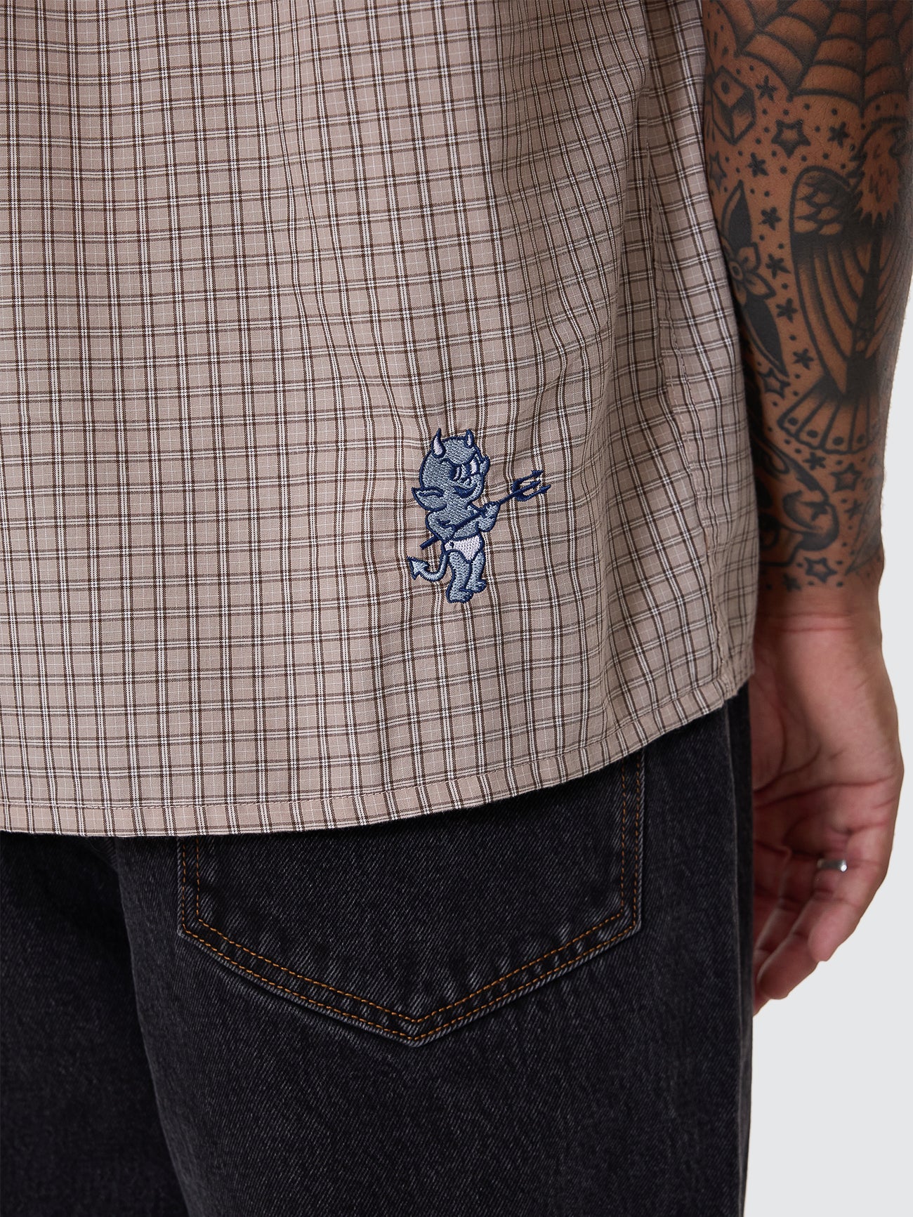Walk In Short Sleeve Shirt - Tan