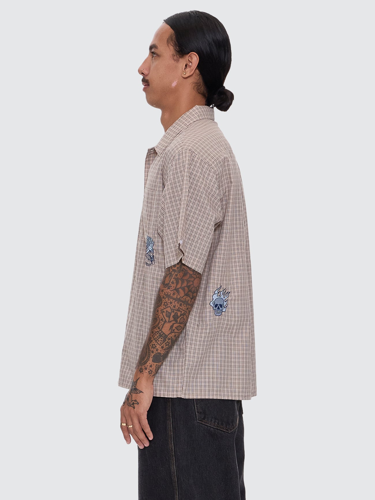 Walk In Short Sleeve Shirt - Tan