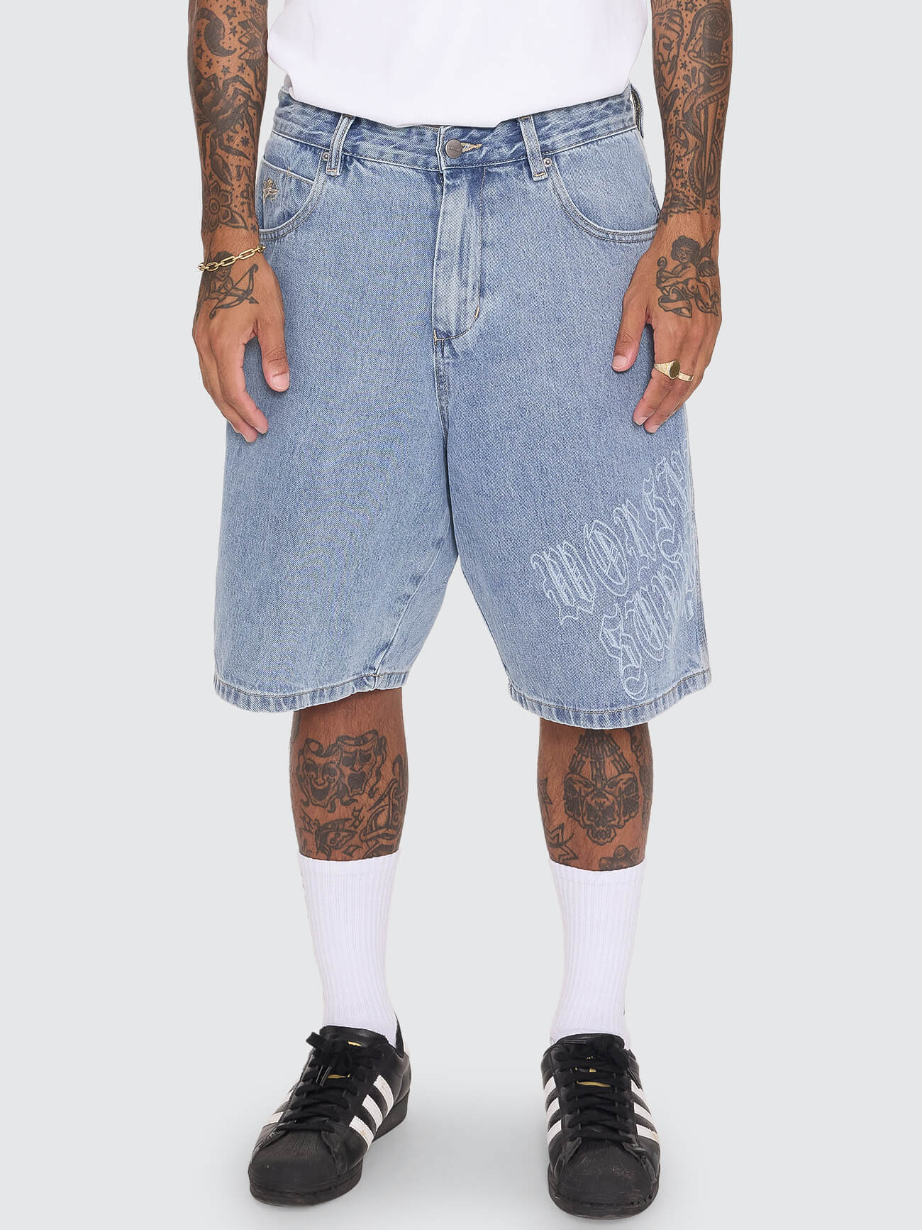 Rager Big Dawg Jean Short - Rage Blue 24