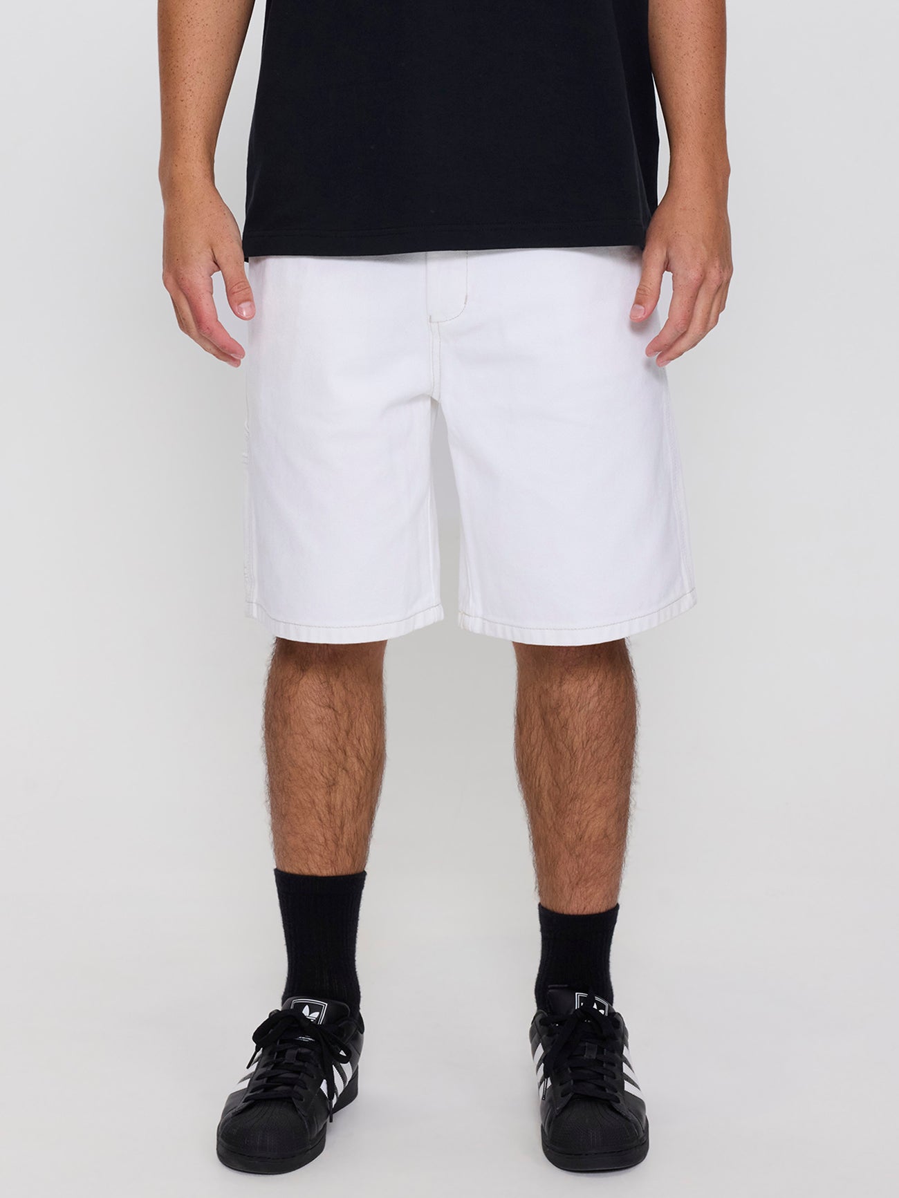 Carpenter Jean Short - Frost White
