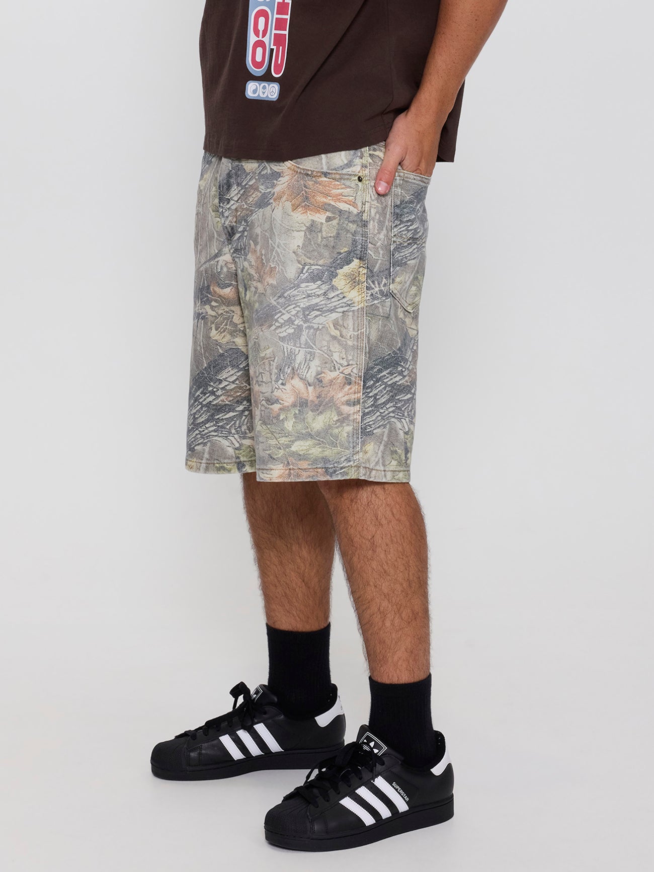 Big Dawg Jean Short - Faded Bushman