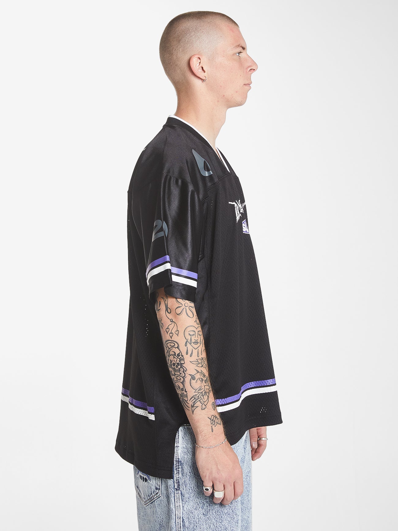 Deliverance Mesh Jersey - Black