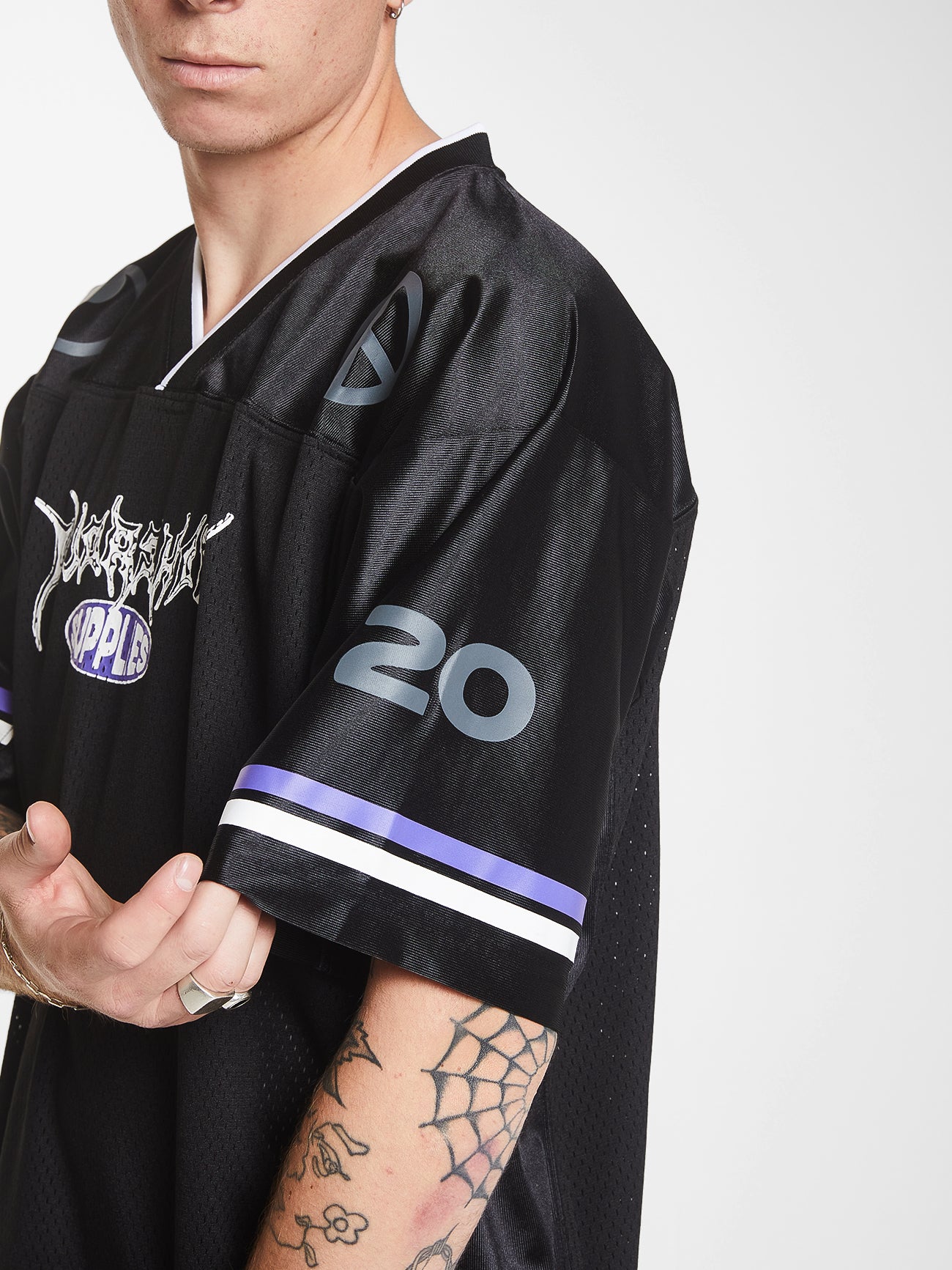 Deliverance Mesh Jersey - Black