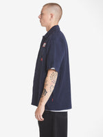 Service Short Sleeve Shirt - Navy Blazer Blue XS