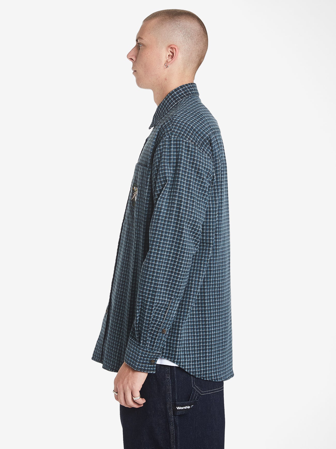 Chapter Long Sleeve Shirt - Blackberry XS