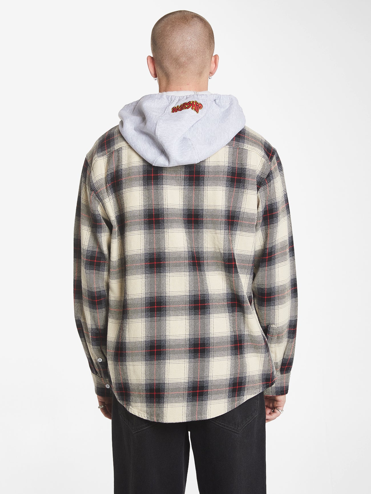 Gobbler Long Sleeve Flannel - Black XS