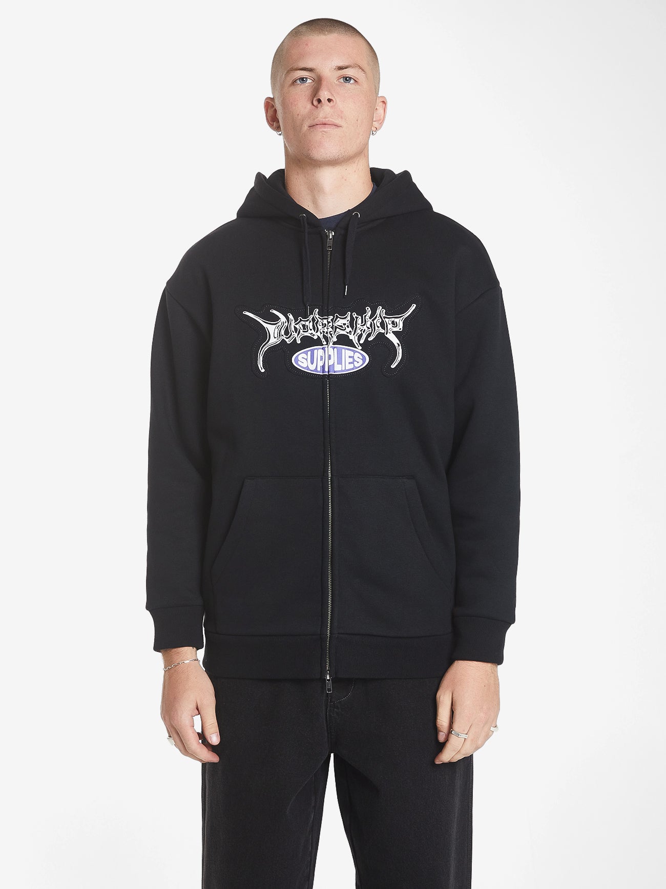 Deliverance Zip Hood - Black