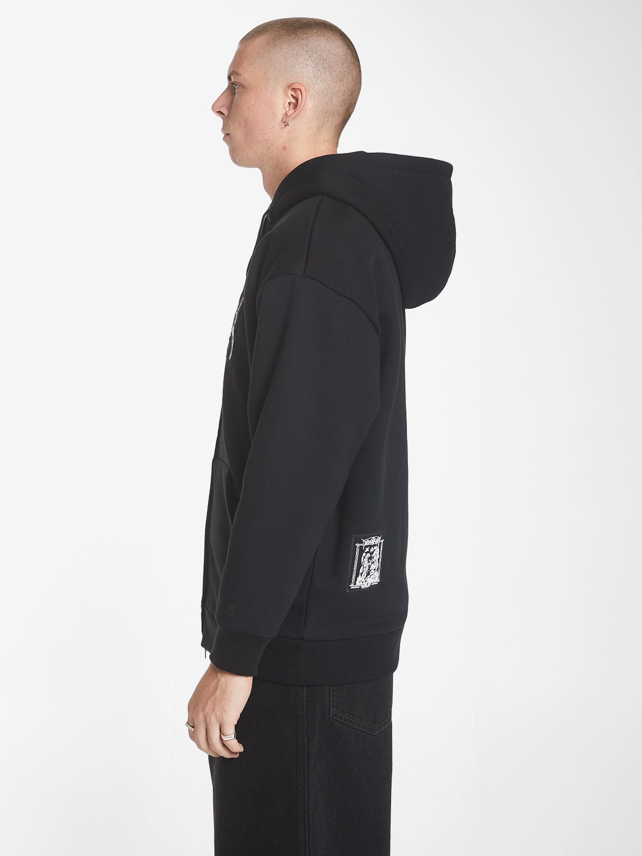 Deliverance Zip Hood - Black XS