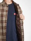 Royale Quilted Shacket - Major Brown XS
