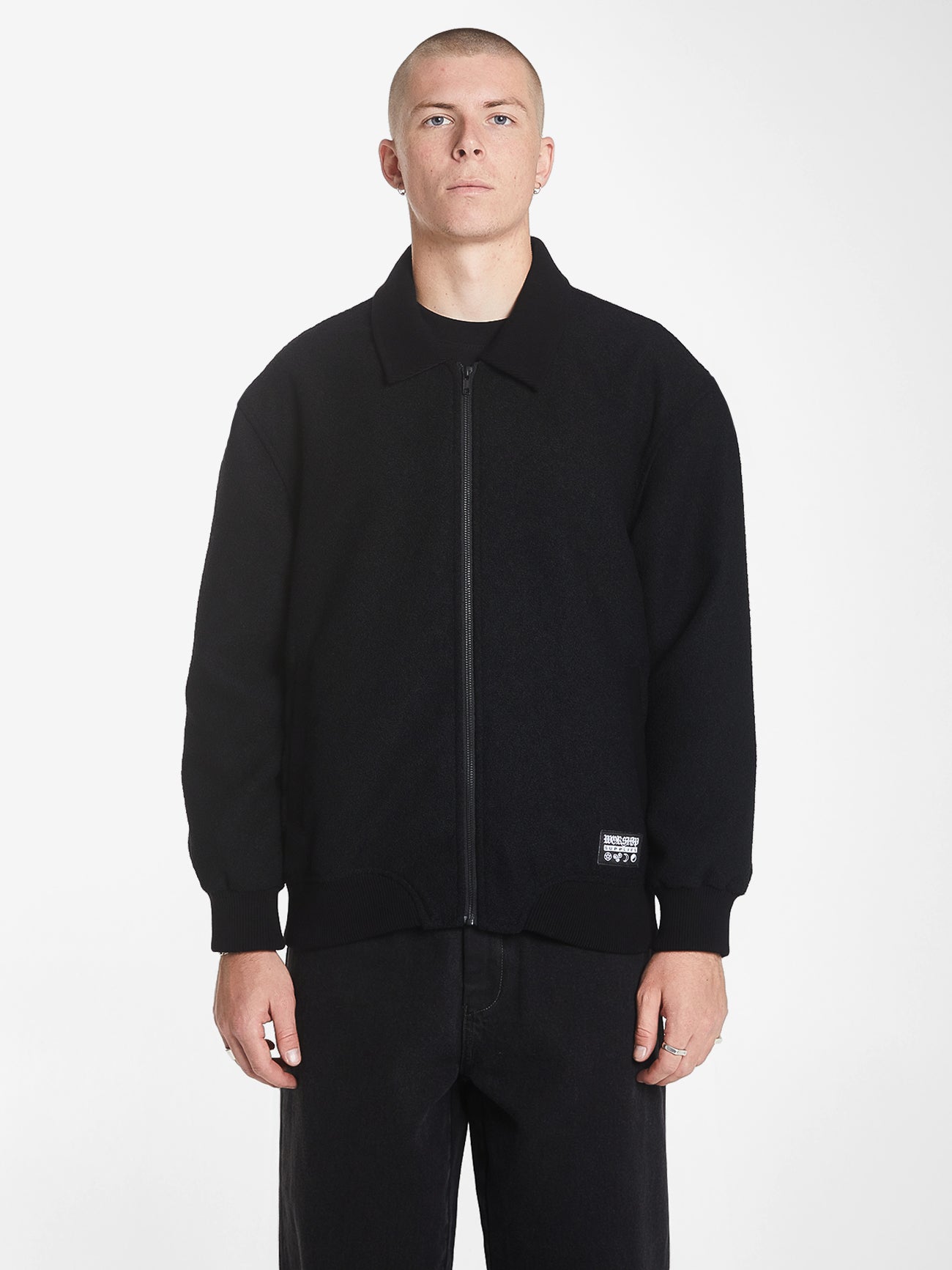 Black Magic Relaxed Bomber - Black