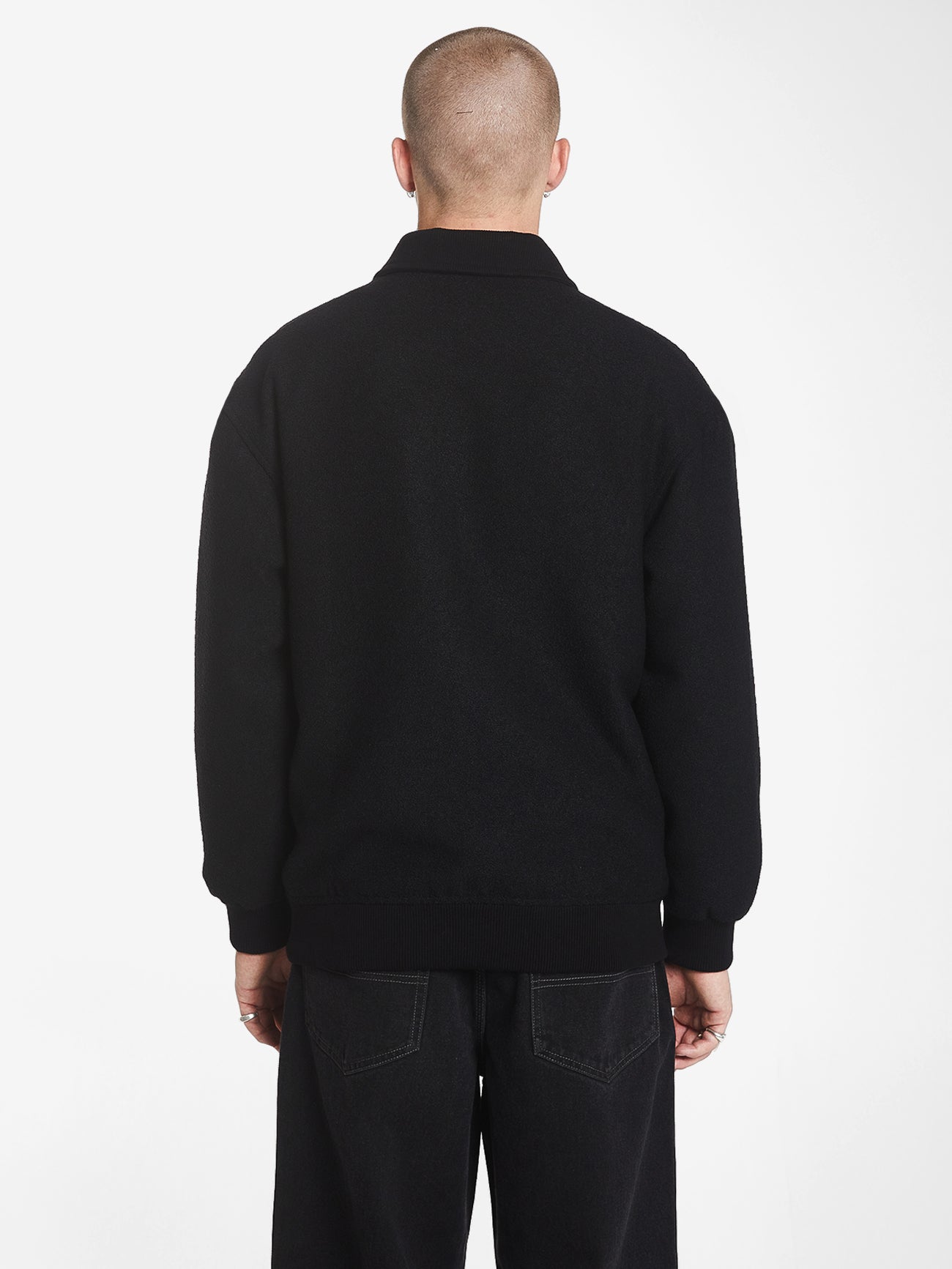 Black Magic Relaxed Bomber - Black