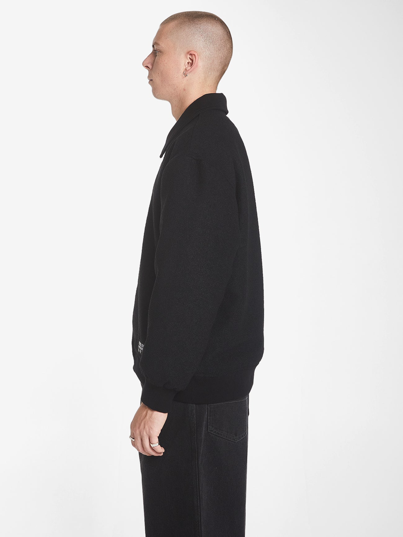 Black Magic Relaxed Bomber - Black