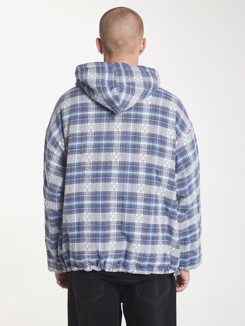 Bucky Quilt Pullover - Blue XS